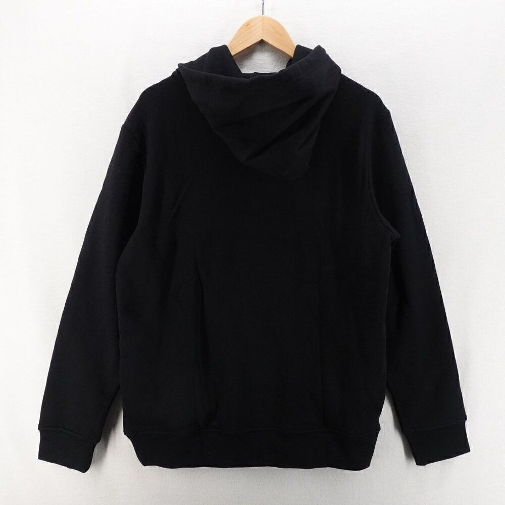 Polo Ralph Lauren Men's Slim Fit Checked Big Pony Logo Fleece Hoodie Black XL - Picture 5 of 15